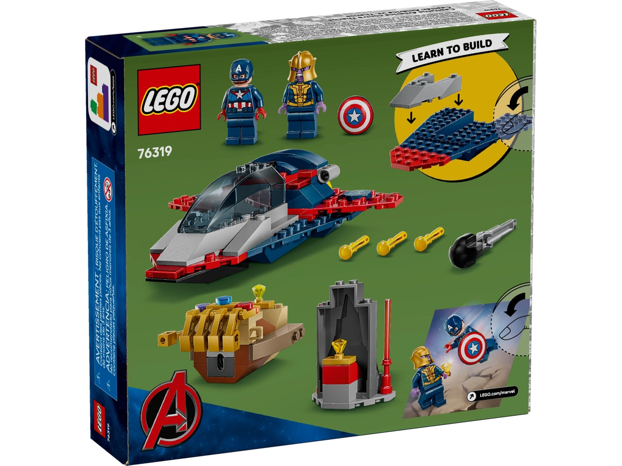 LEGO Captain America contro Thanos