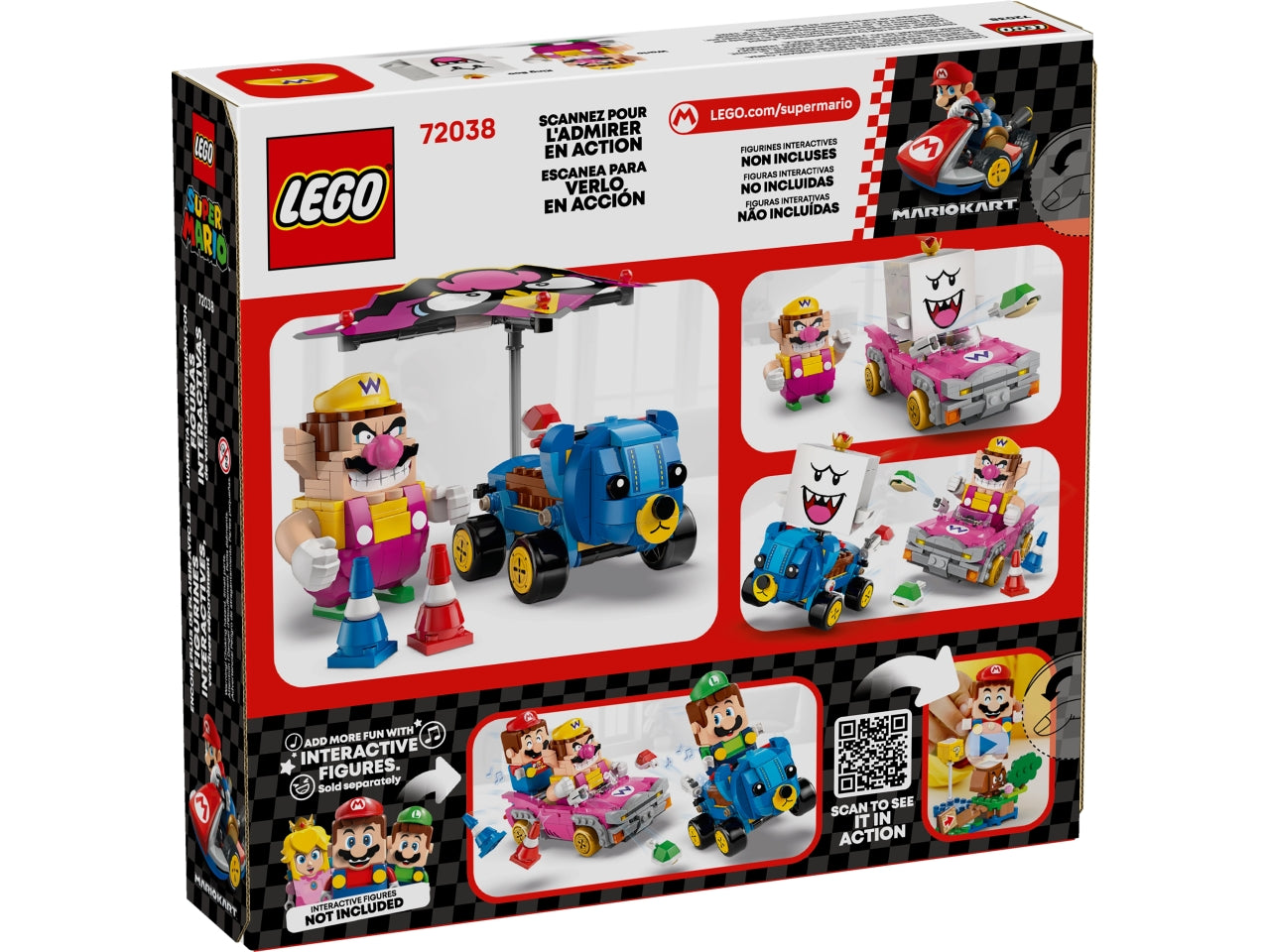 LEGO Mario Kart Wario e Re Boo