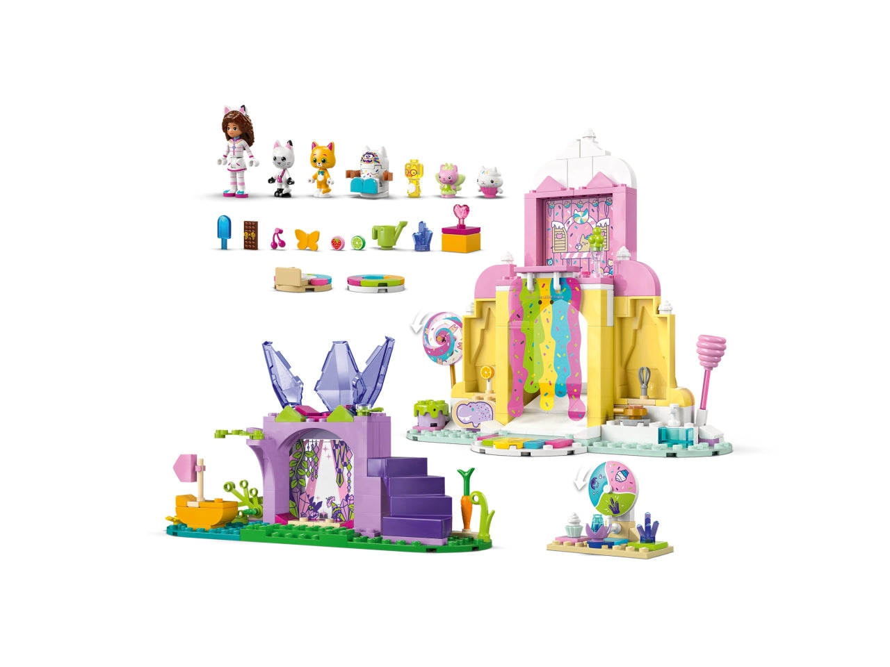 LEGO Dolce montagna e Giardino di Gattina Fatina