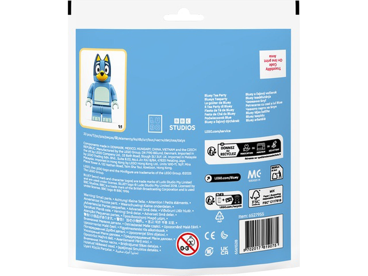 LEGO Il Tea Party di Bluey
