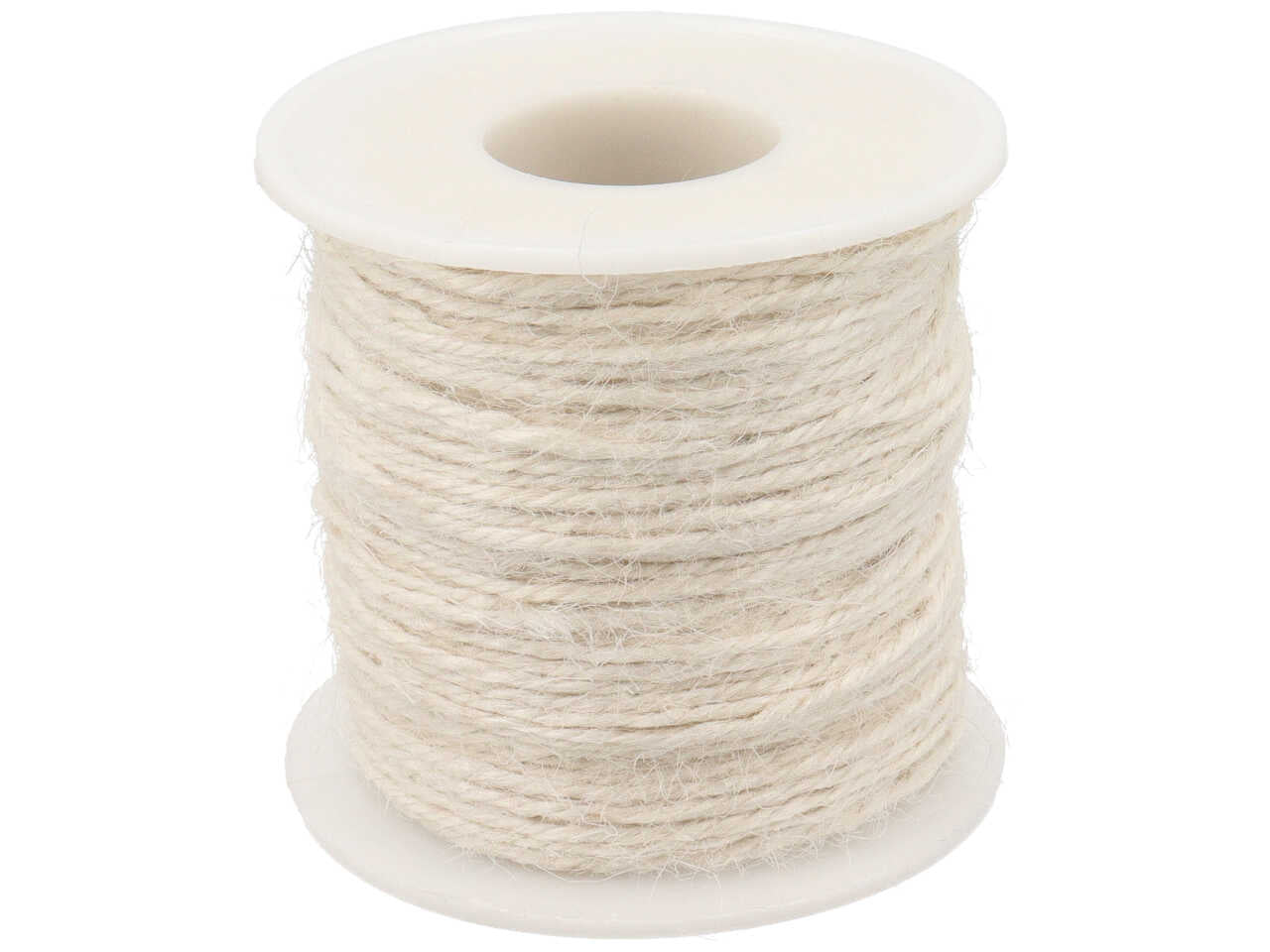 Rotolo spago 2,5mmx50mt di colore bianco