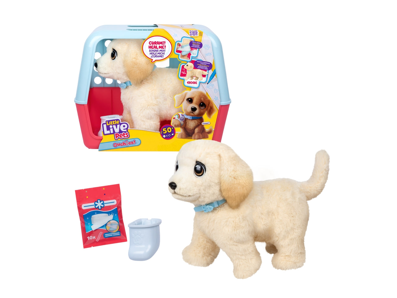Little live pets ouchies labrador 39x30x20cm