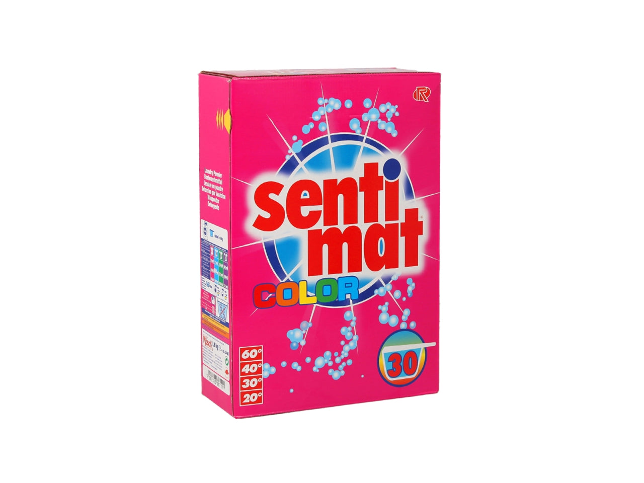 Senti mat detersivo in polvere 1,8kg 30 lavaggi color $