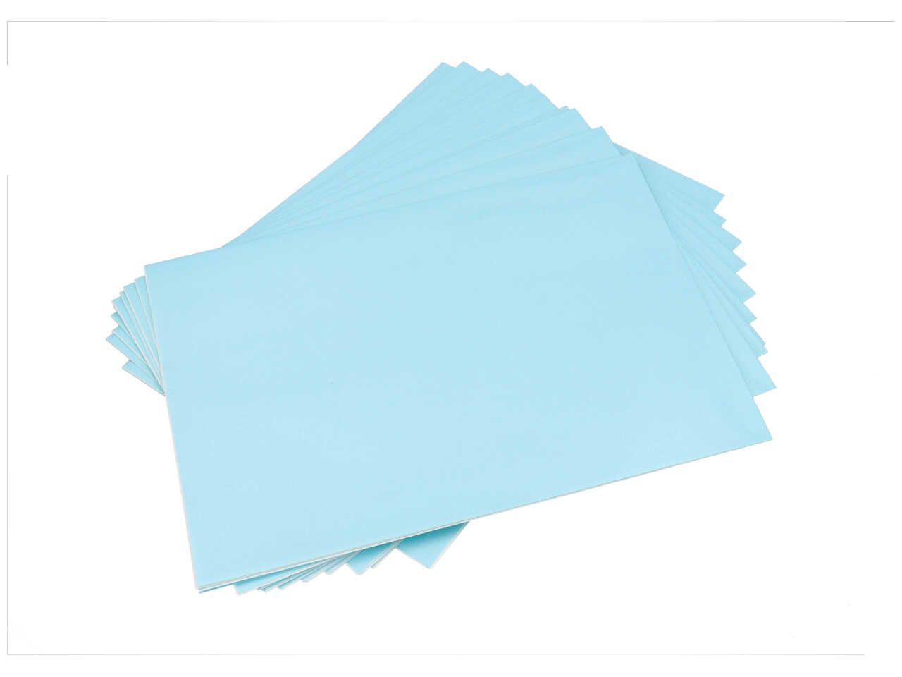 Fogli di carta perlata monocolore 70x100 - confezione da 10 buste