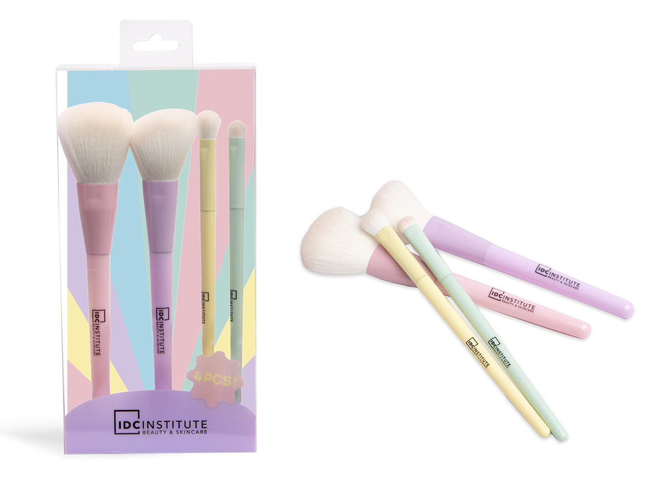 Idc Institute makeup pennelli composto da 4 pennelli
