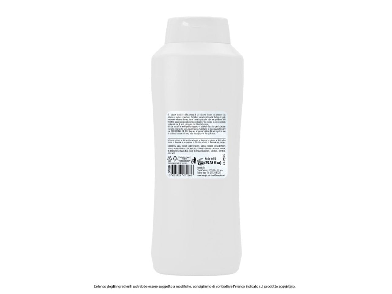 Bagnoschiuma 750ml dermo