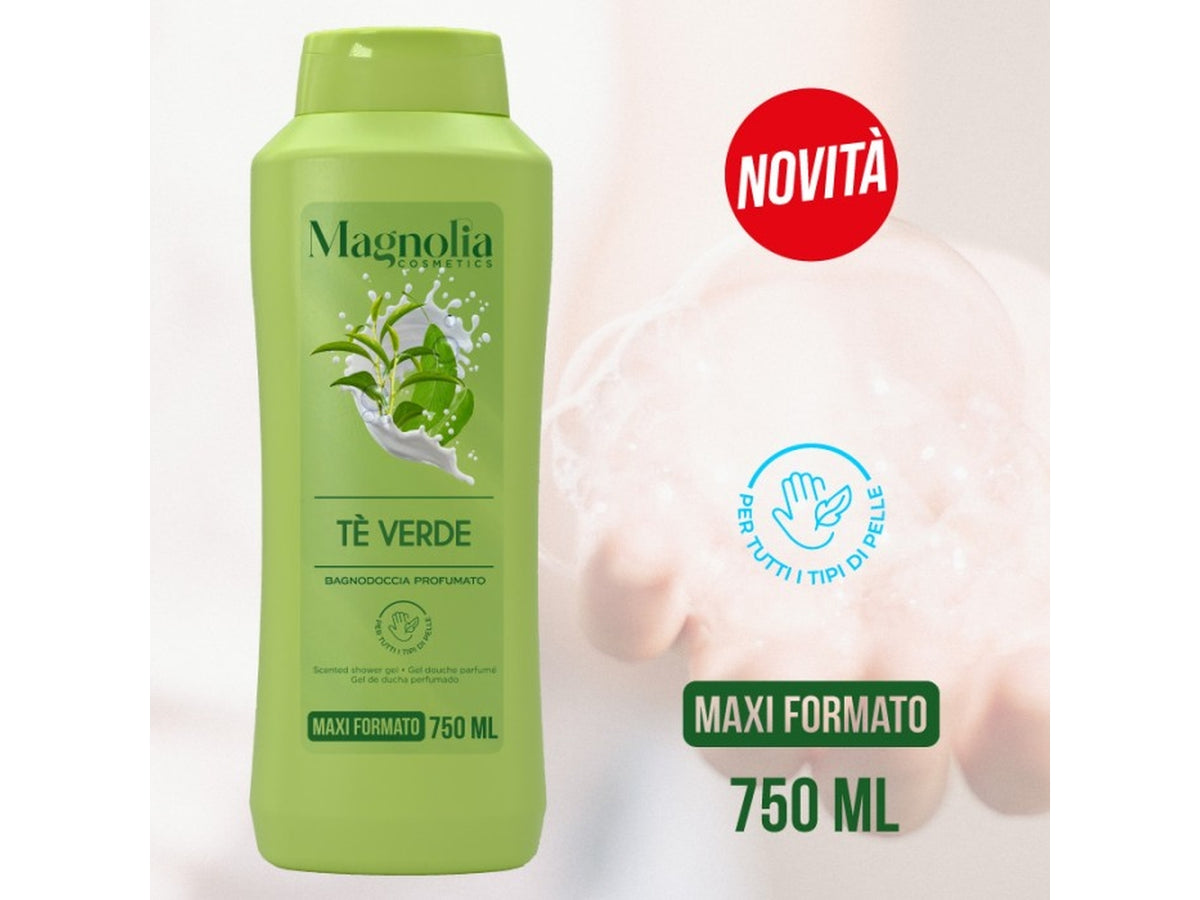 Bagnoschiuma 750ml te verde