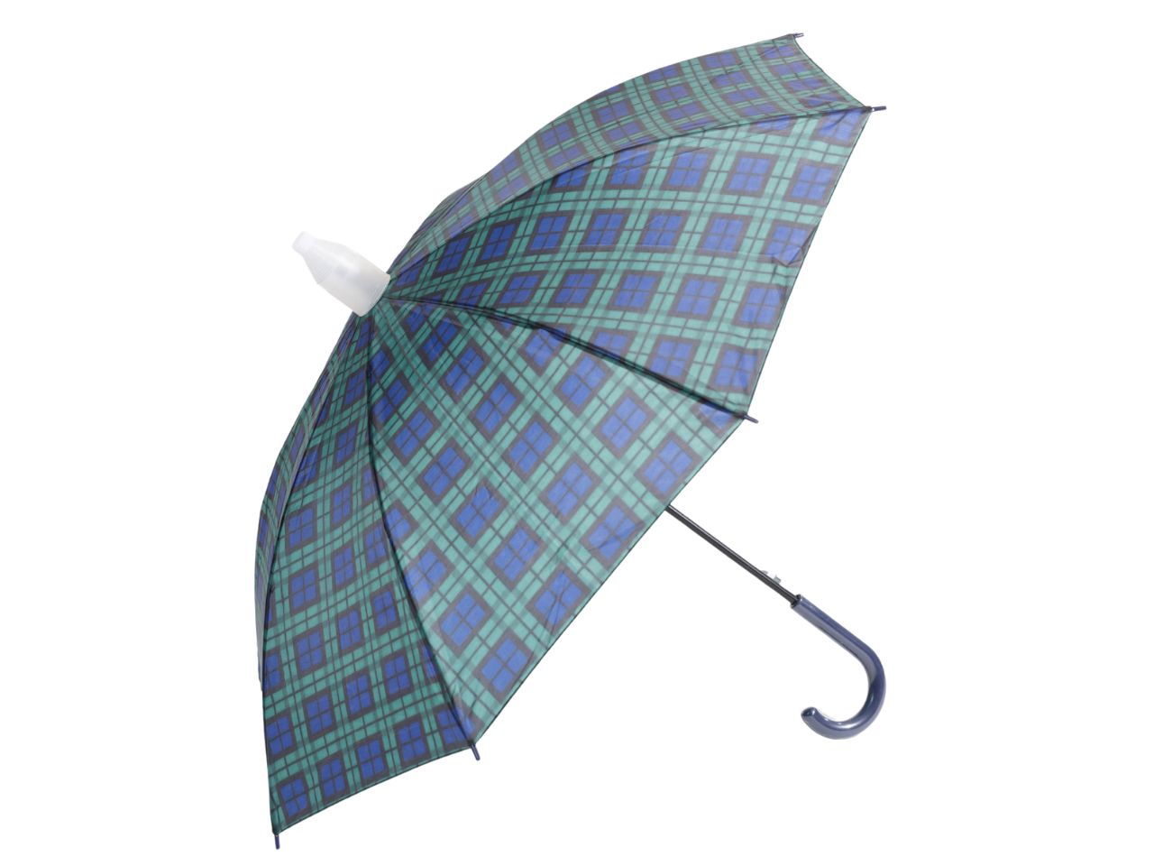 Ombrello Nylon auto scozzese con bicchiere