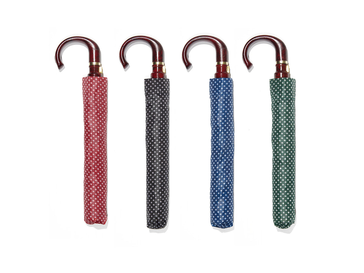 Ombrello Nylon auto 2 sezioni fantasia