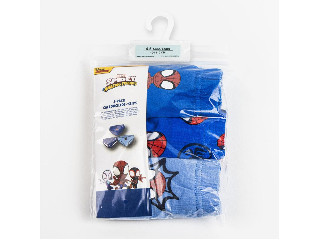 Intimo single jersey confezione 3 pezzi