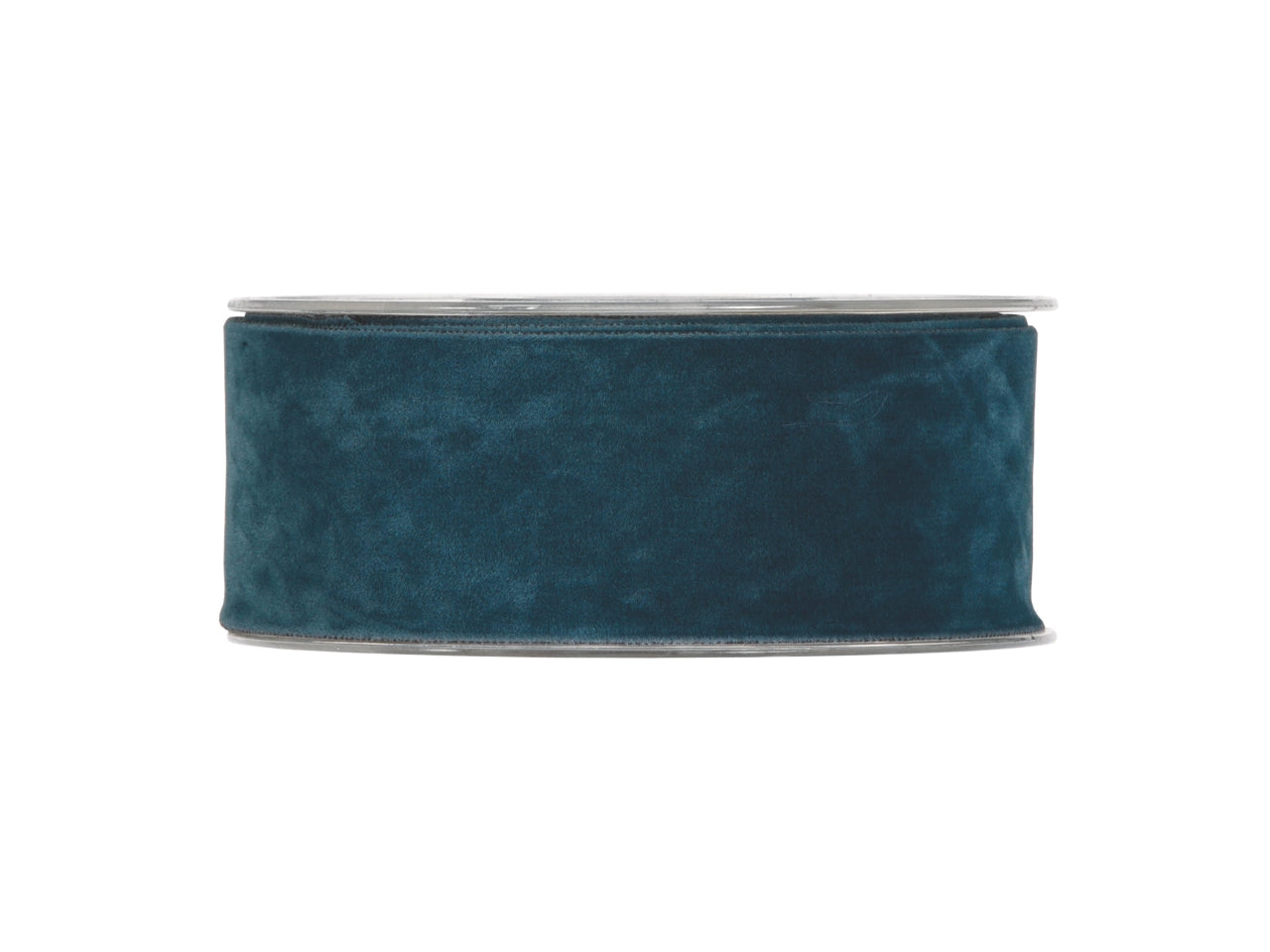 Nastro doppio velluto 4cmx7mt blu fumo