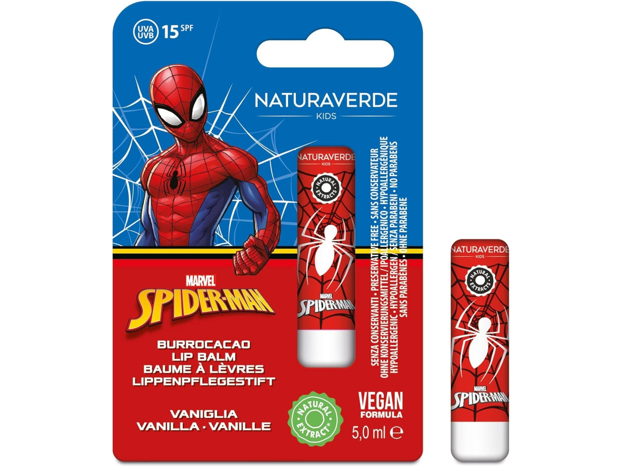 Spiderman burrocacao alla vaniglia 5ml