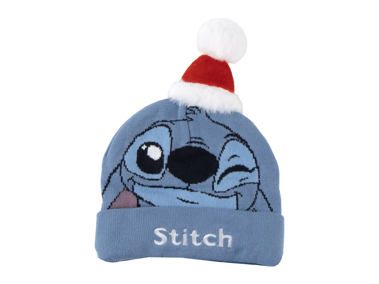 Stitch cappello in maglia natale inverno