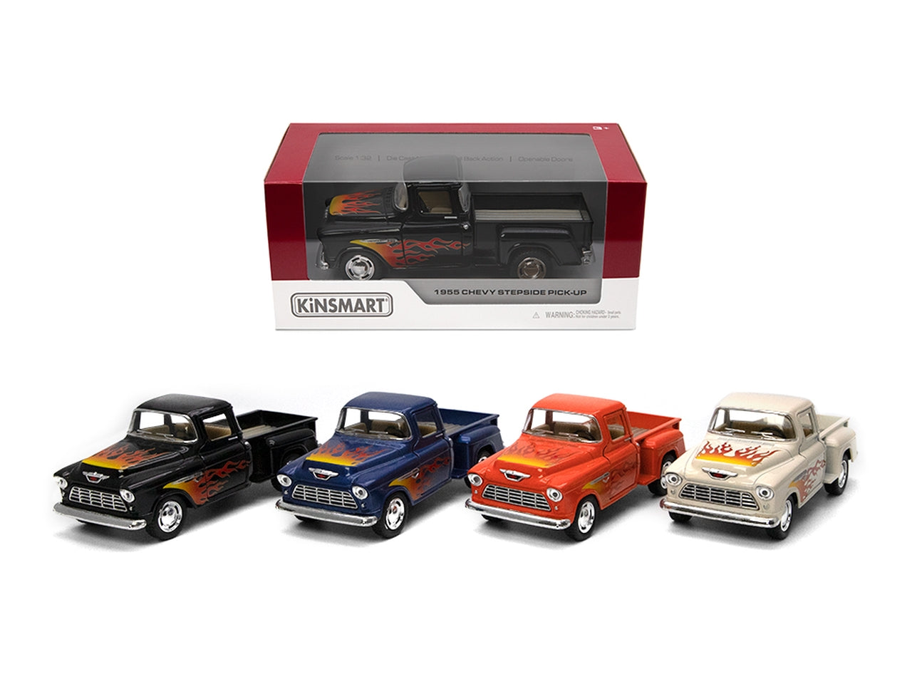 Auto in scala 1:32 1955 chevy stepside pickup