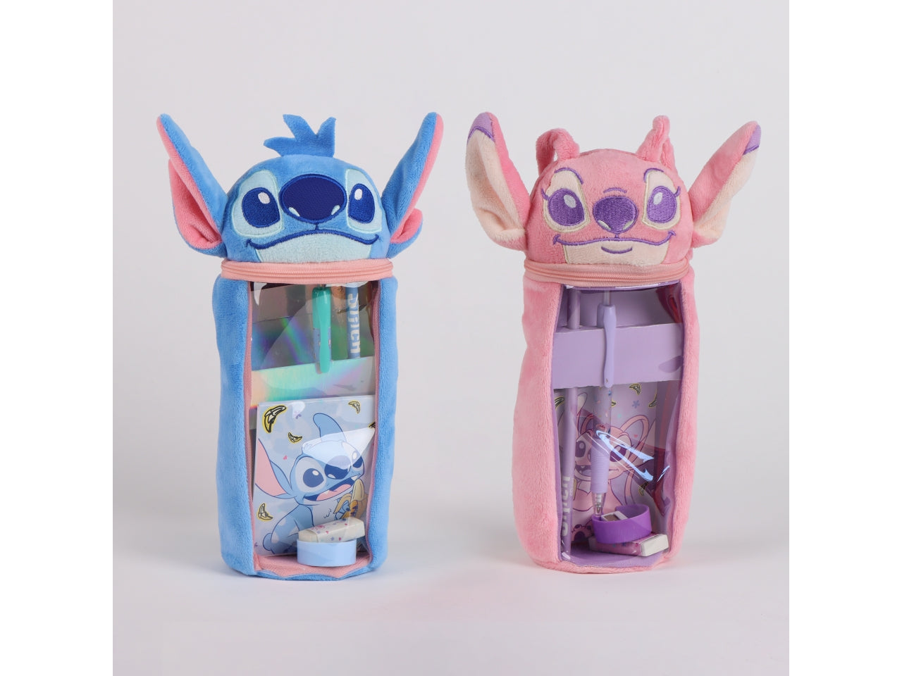 Stitch custodia in peluche torna a scuola