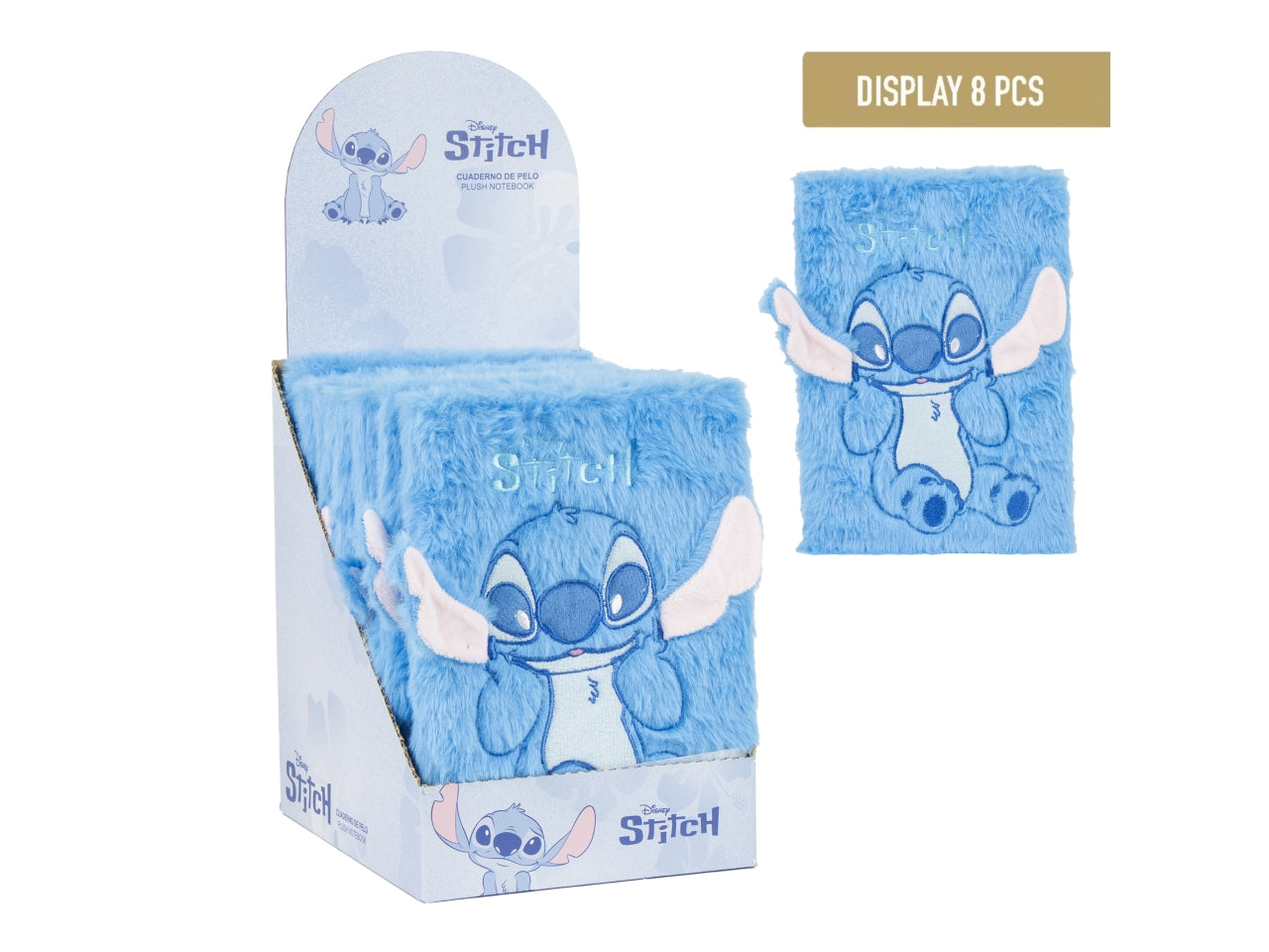 Stitch quaderno peluche back to school
