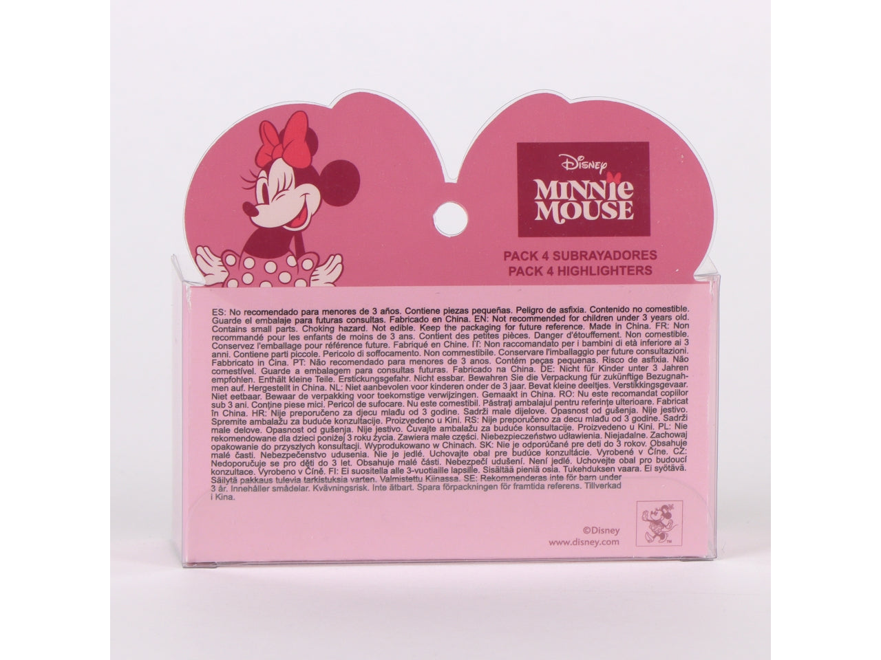 Minnie evidenziatori back to school