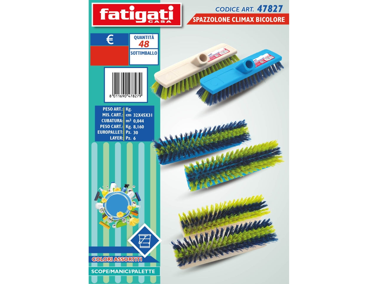 Spazzolone climax bicolore