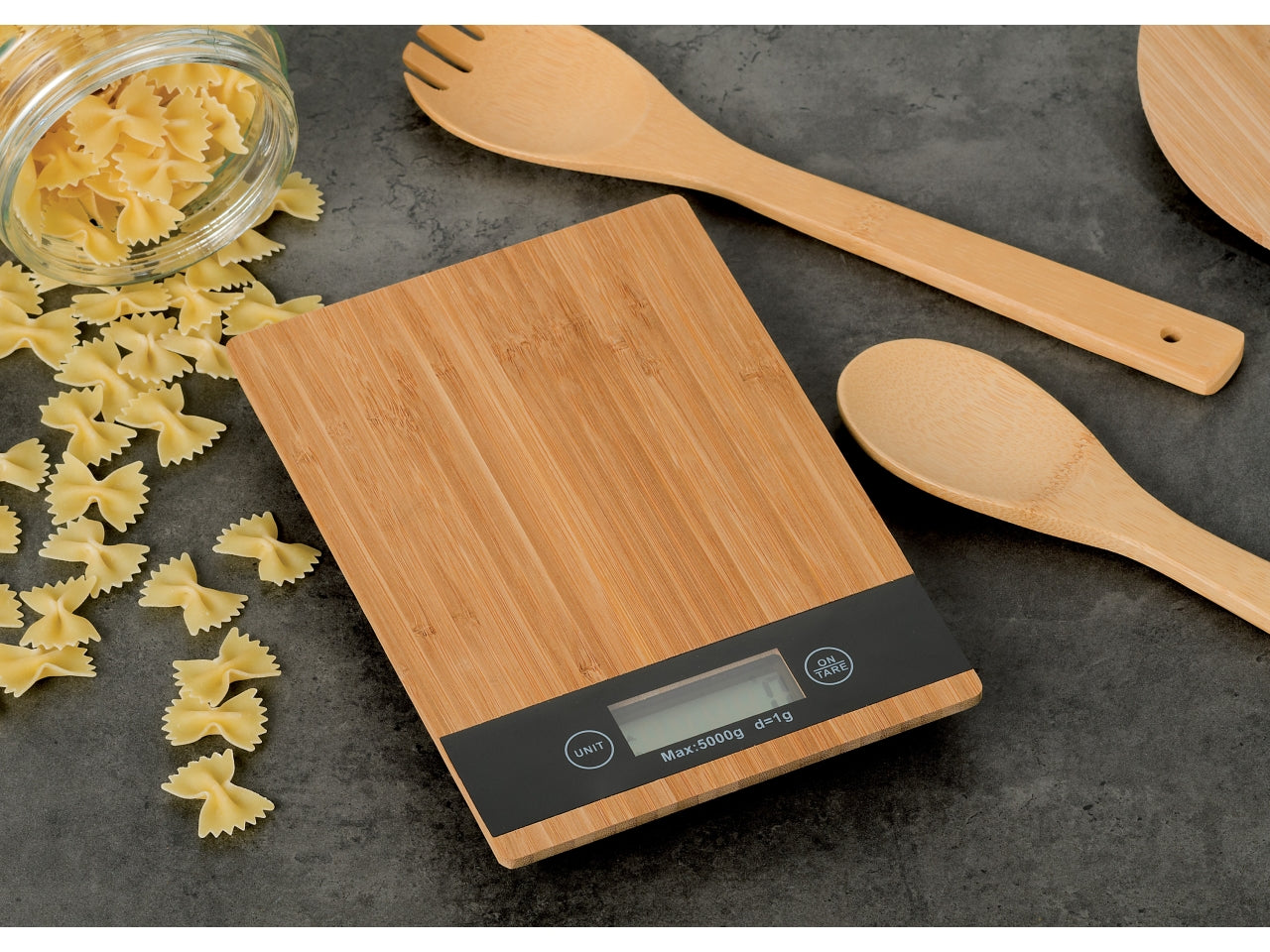 Bilancia cucina 5kg 23x16xh2cm 61443