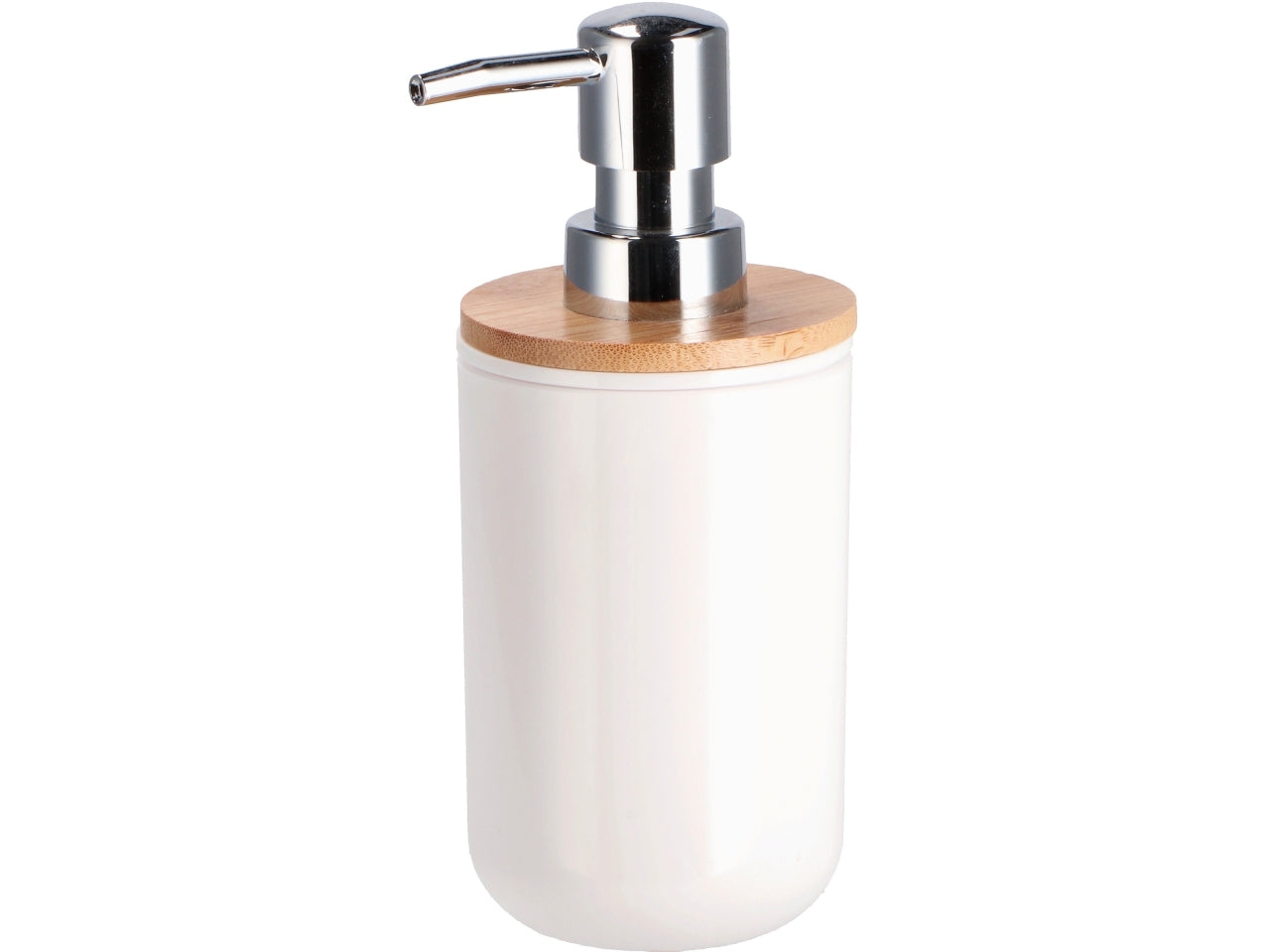 Dispenser plas+bambu 7x17cm ass. 80638