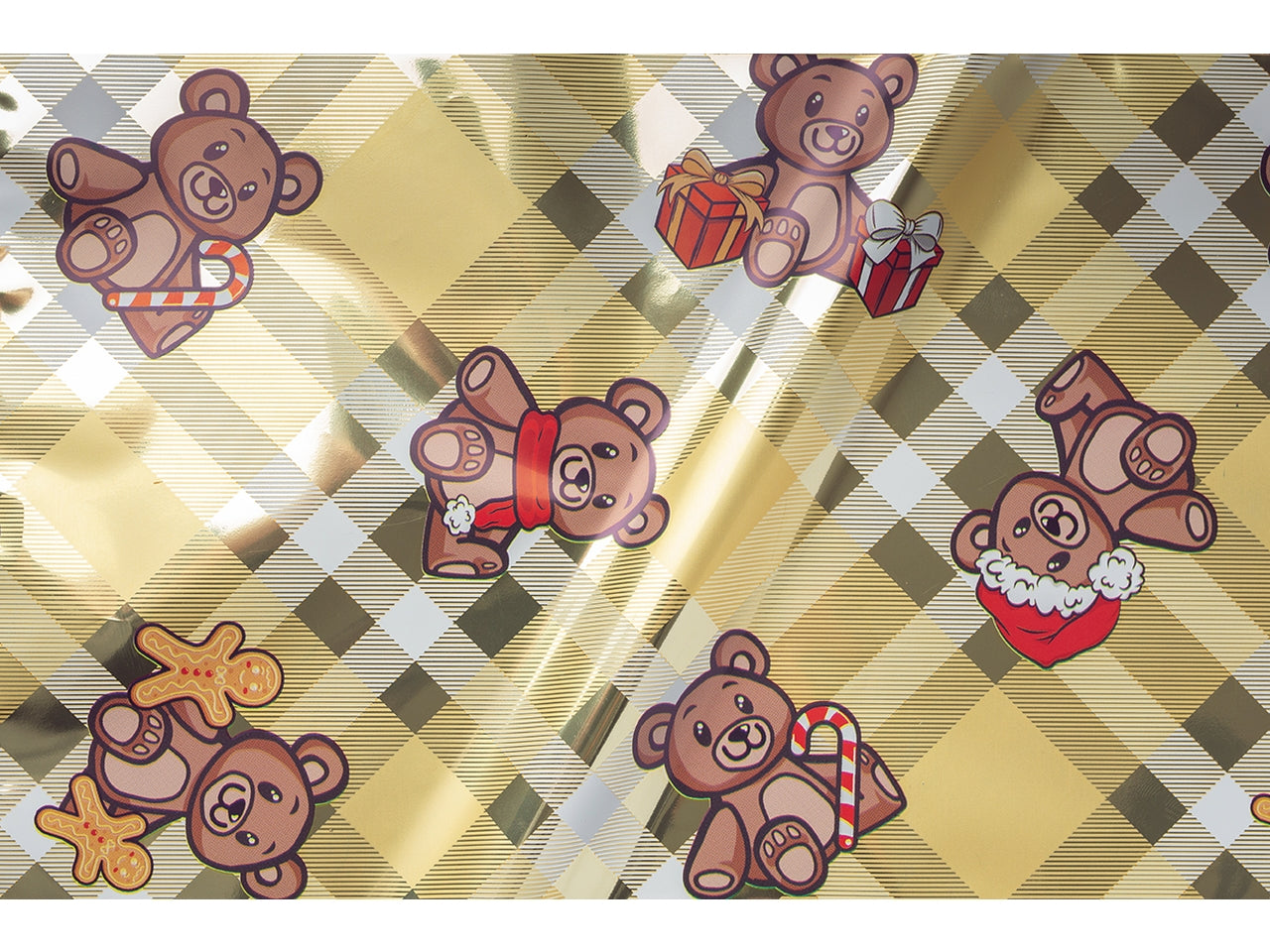 Buste peluche 50x70cm in confezione da 50 pezzi colori assortiti