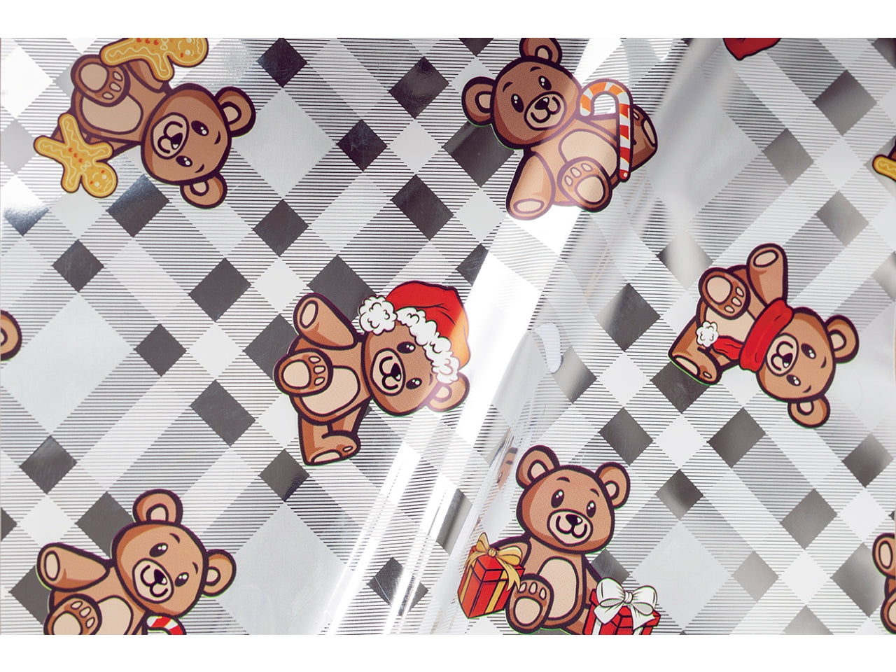 Buste peluche 50x70cm in confezione da 50 pezzi colori assortiti