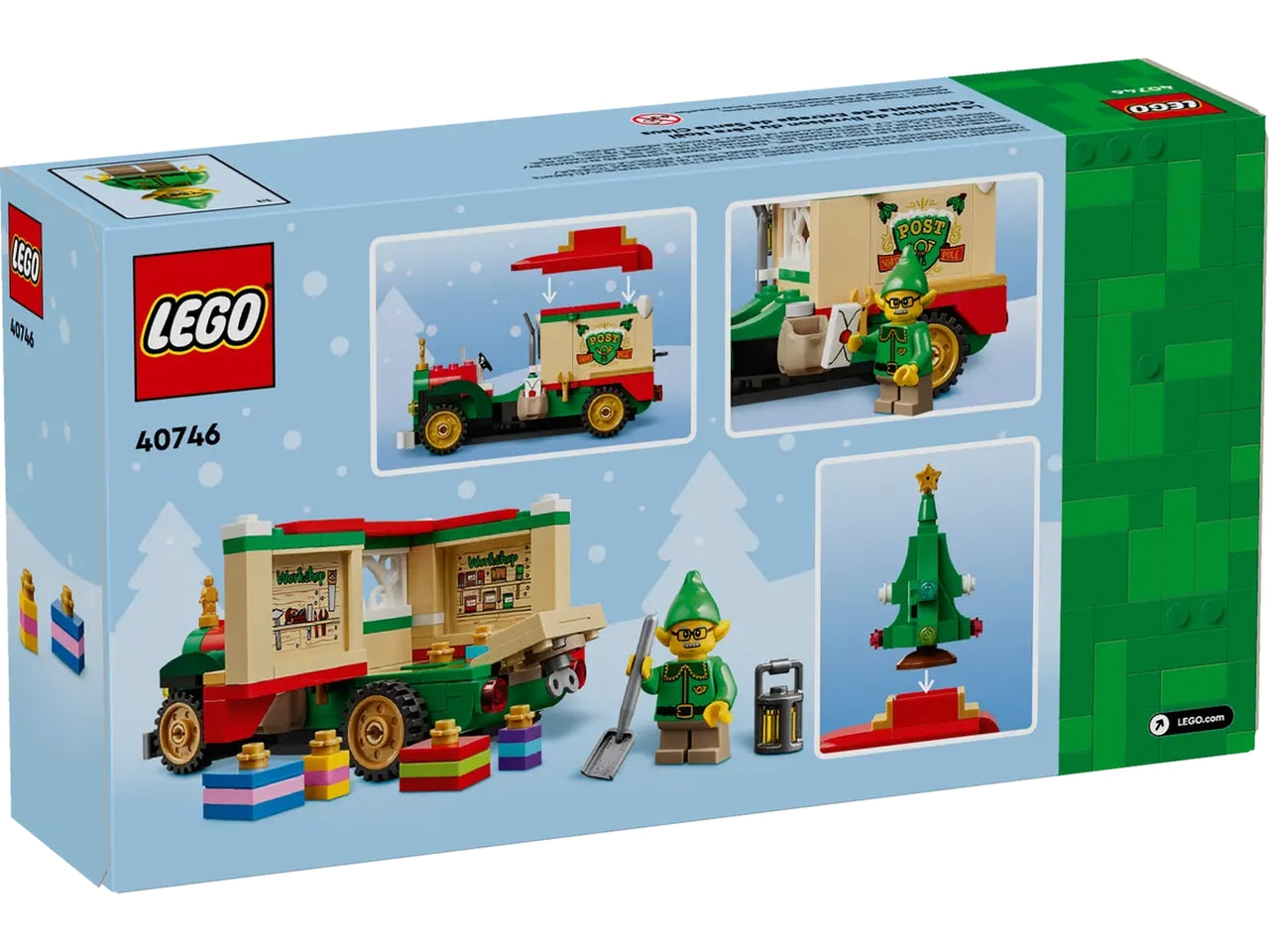 Lego LEL Seasons and Occasions Furgone delle consegne di Babbo Natale