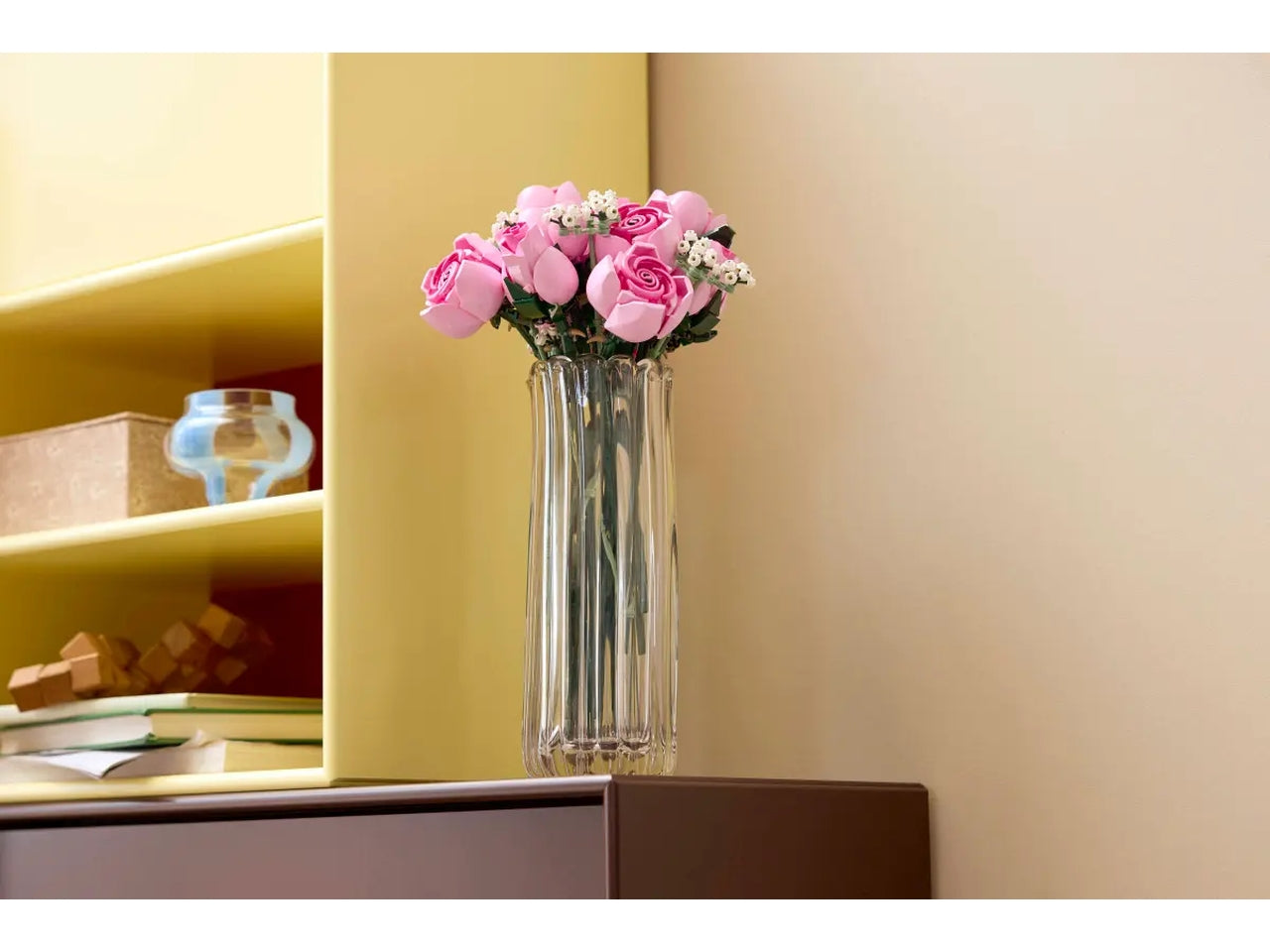 Lego Botanicals Bouquet di rose rosa