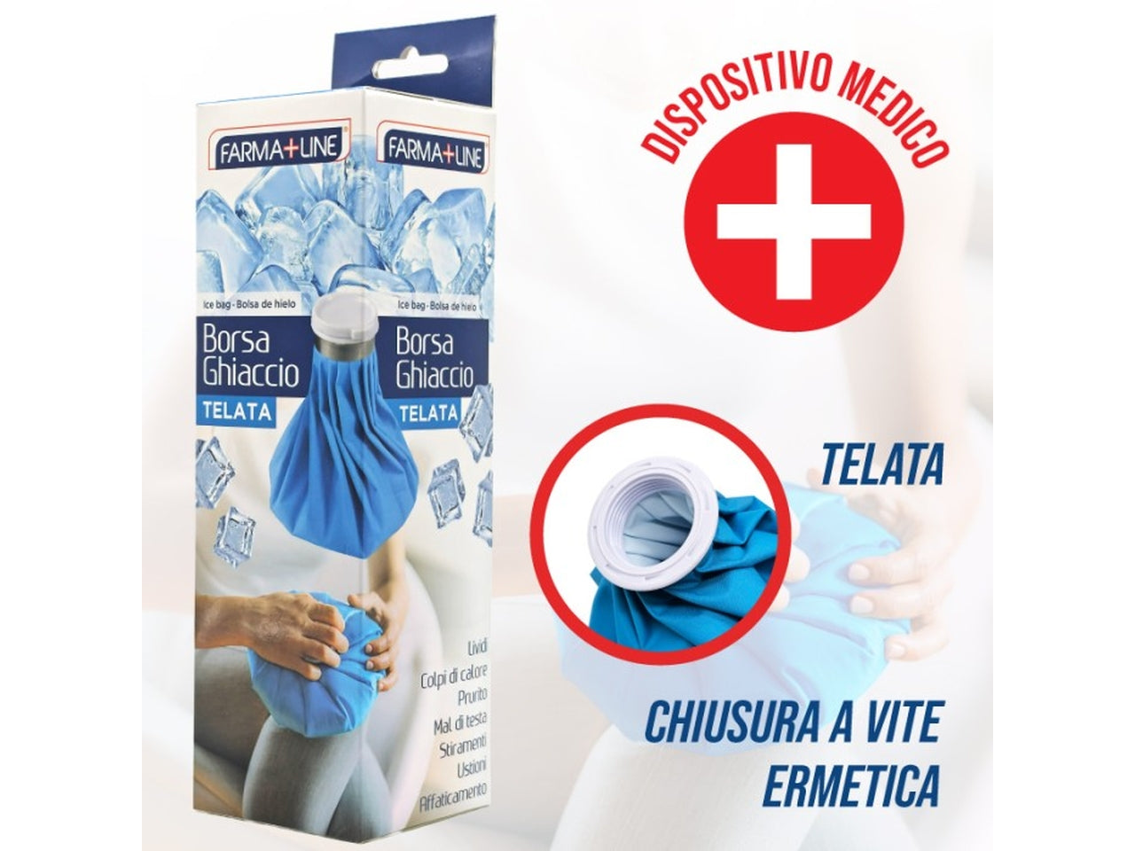 Borsa ghiaccio telata
