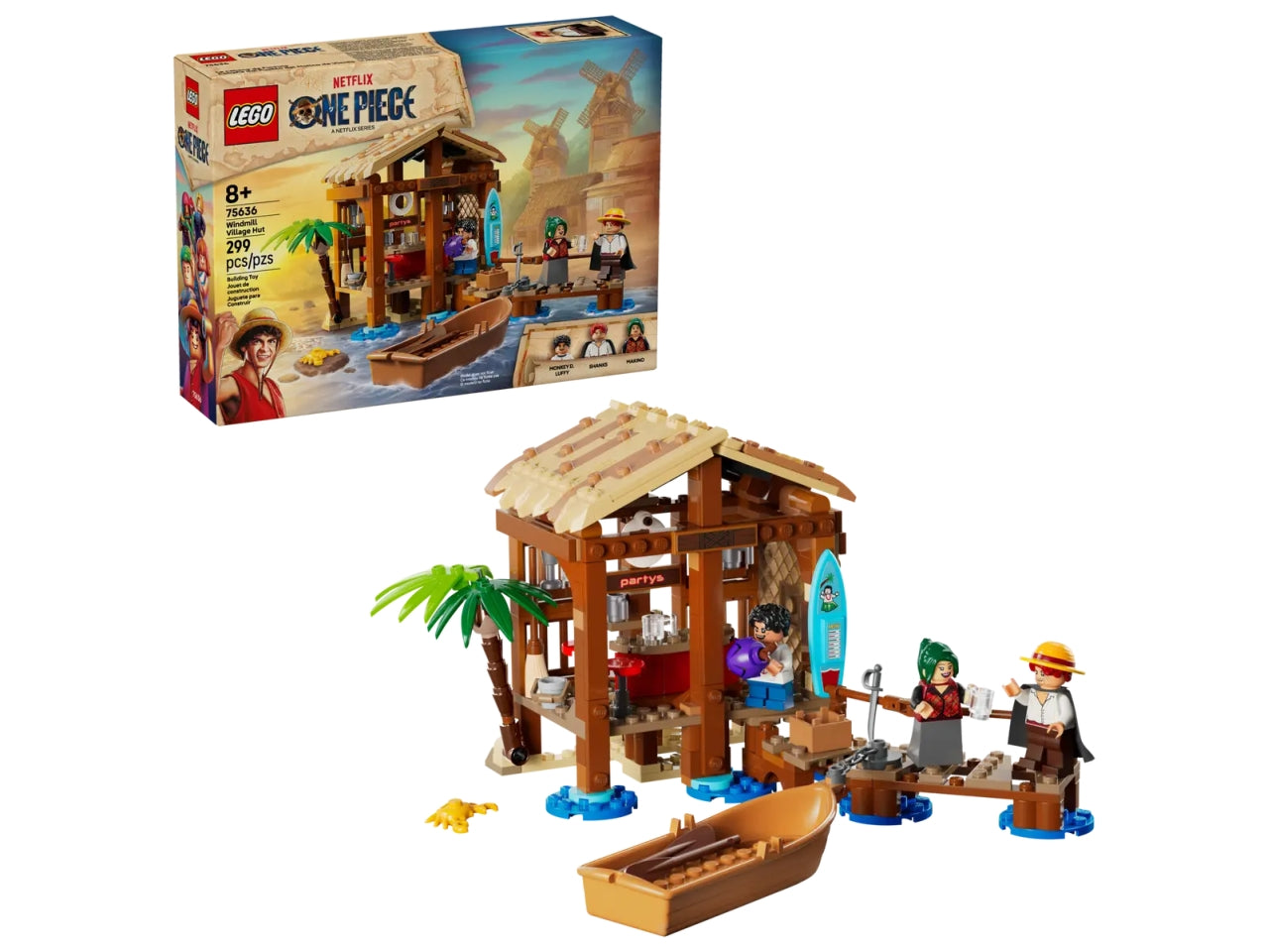 LEGO ONE PIECE La capanna del Villaggio Foosha