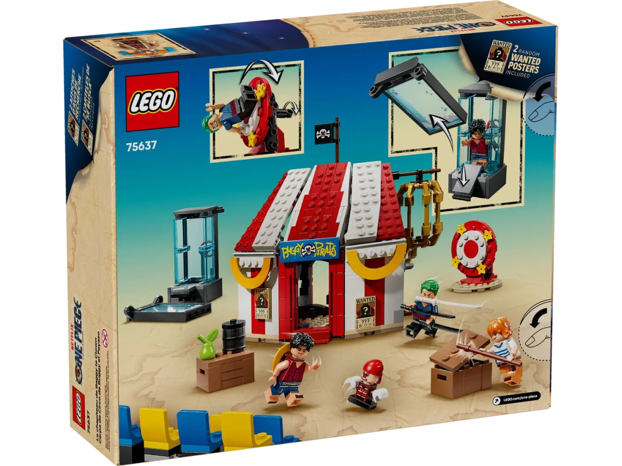 LEGO ONE PIECE La tenda del circo di Bagy il Clown