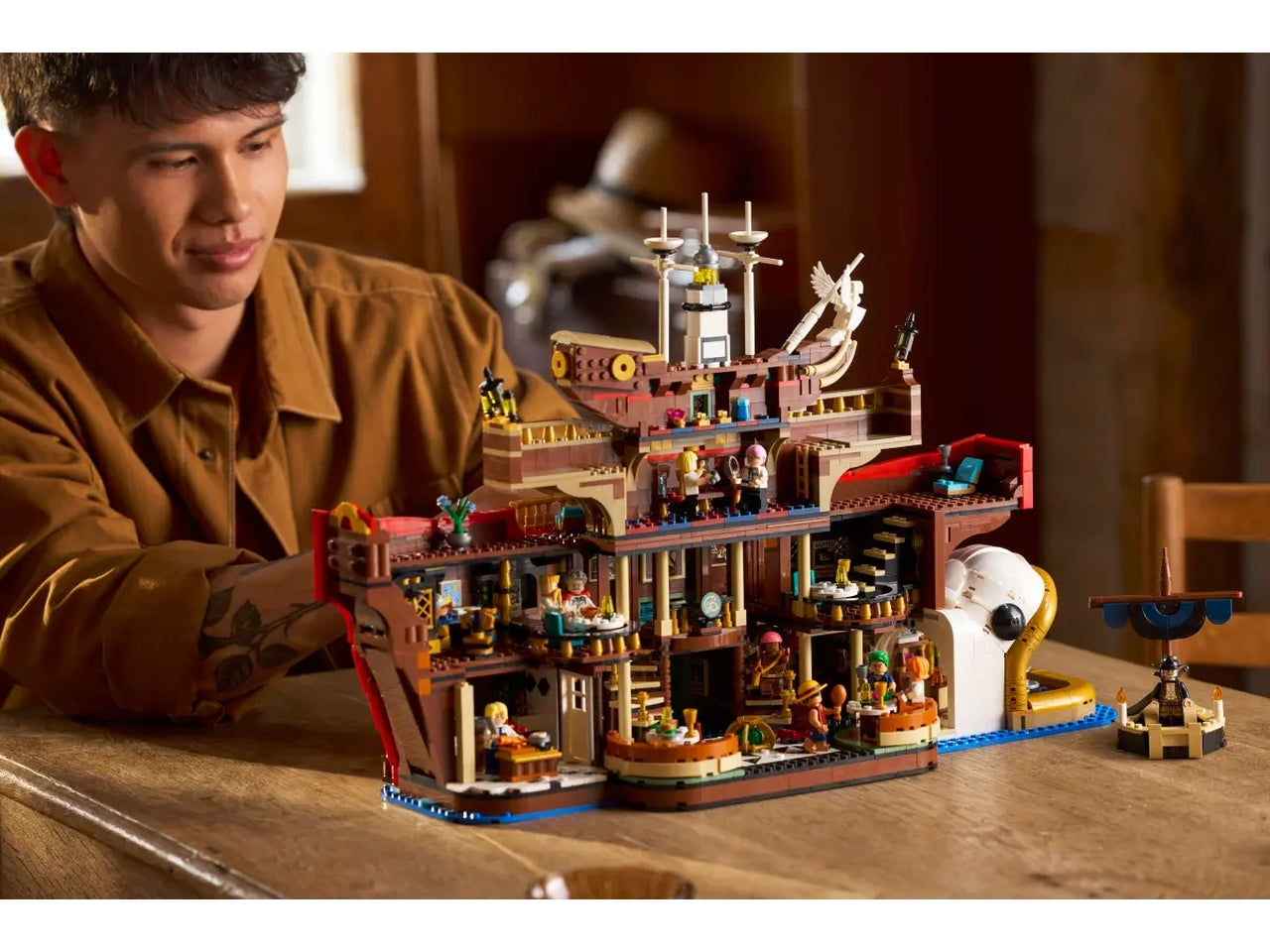 LEGO ONE PIECE Baratie, il ristorante galleggiante