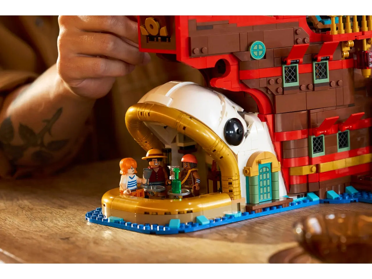 LEGO ONE PIECE Baratie, il ristorante galleggiante