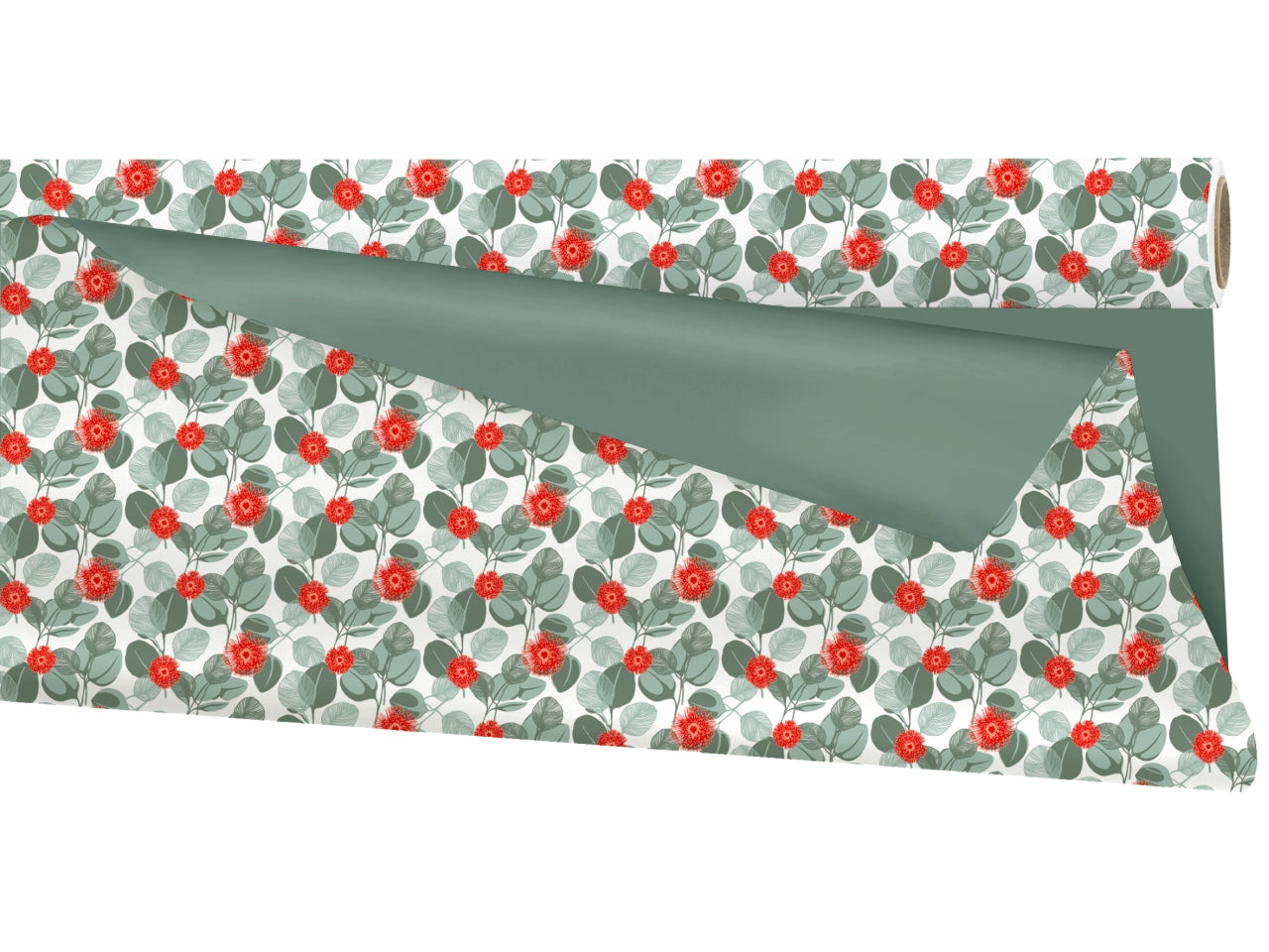 Bobina eucalyptus in ppl double face sabbia 1x25mt