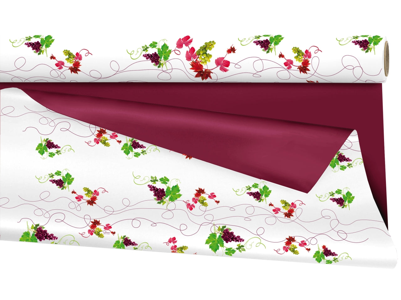 Bobina vin in ppl dople face con uva 1x25mt