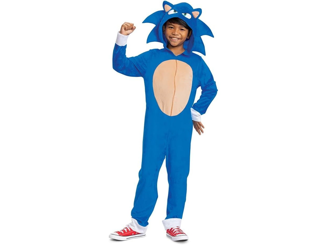 Costume Sonic movie classic taglia M per bambini 7-8 anni