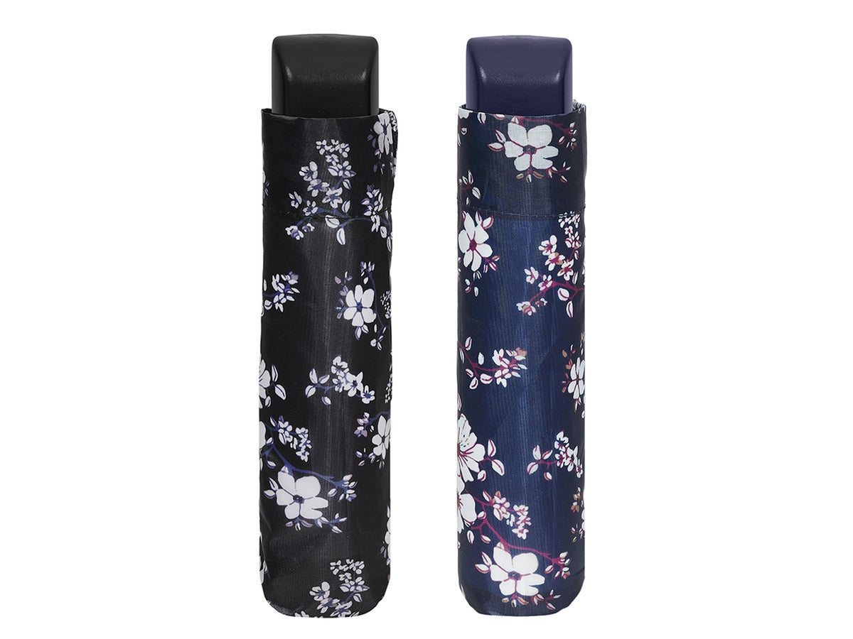 Ombrello donna mini 54cm automatico fiorato $