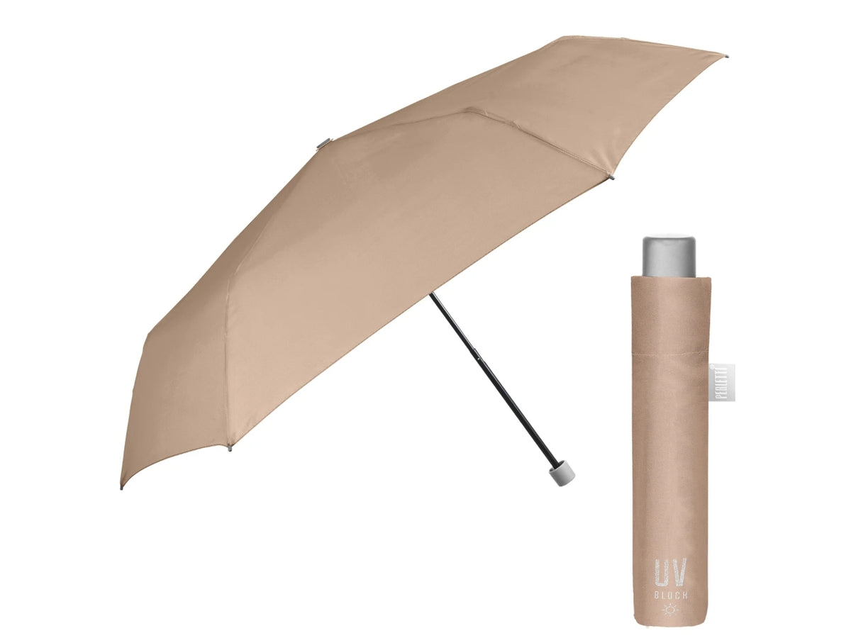 Ombrello donna mini 54cm manuale extraslim tinta unita uv50 $
