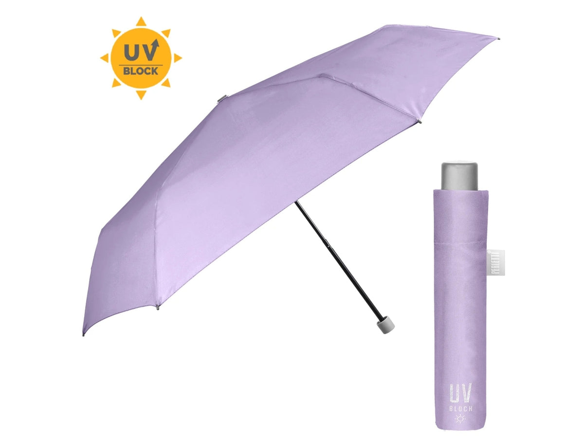 Ombrello donna mini 54cm manuale extraslim tinta unita uv50 $