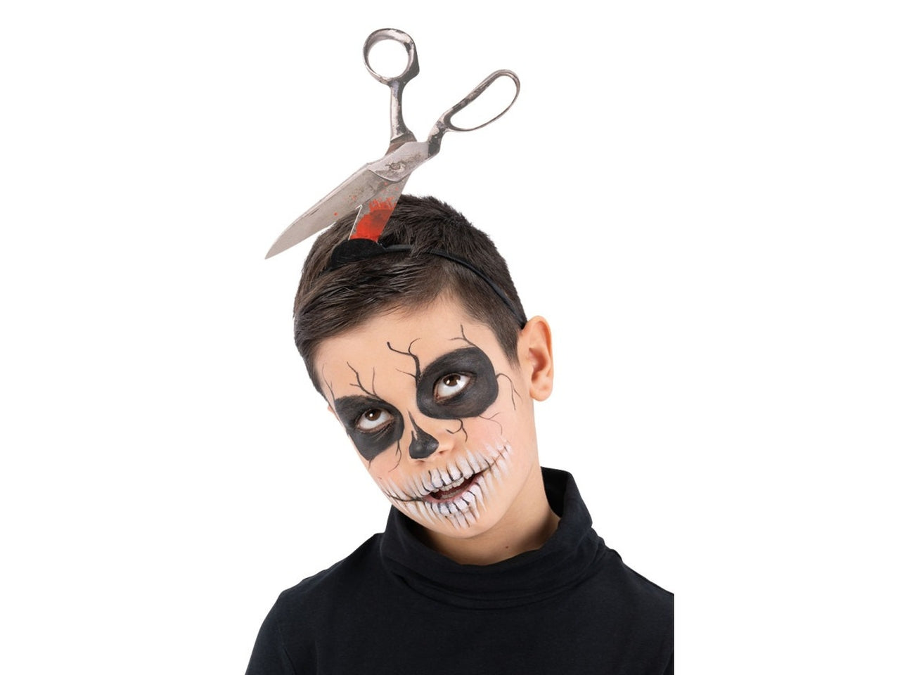 Cerchietto spaccatesta con forbici