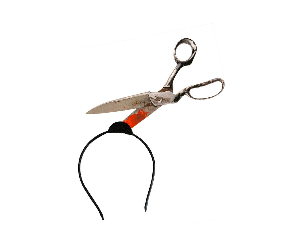 Cerchietto spaccatesta con forbici