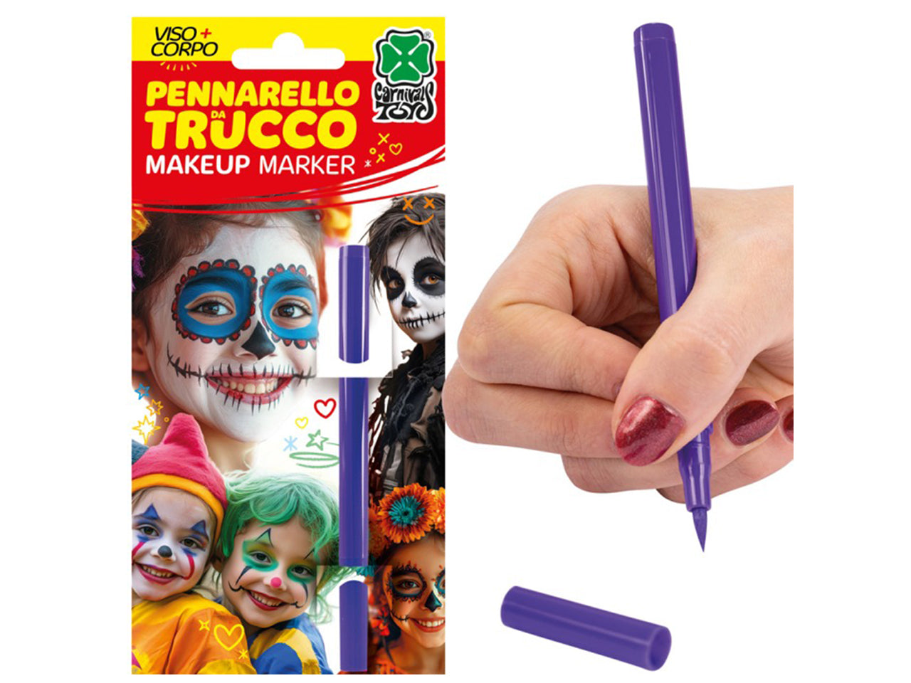 Pennarello trucco viso/corpo viola