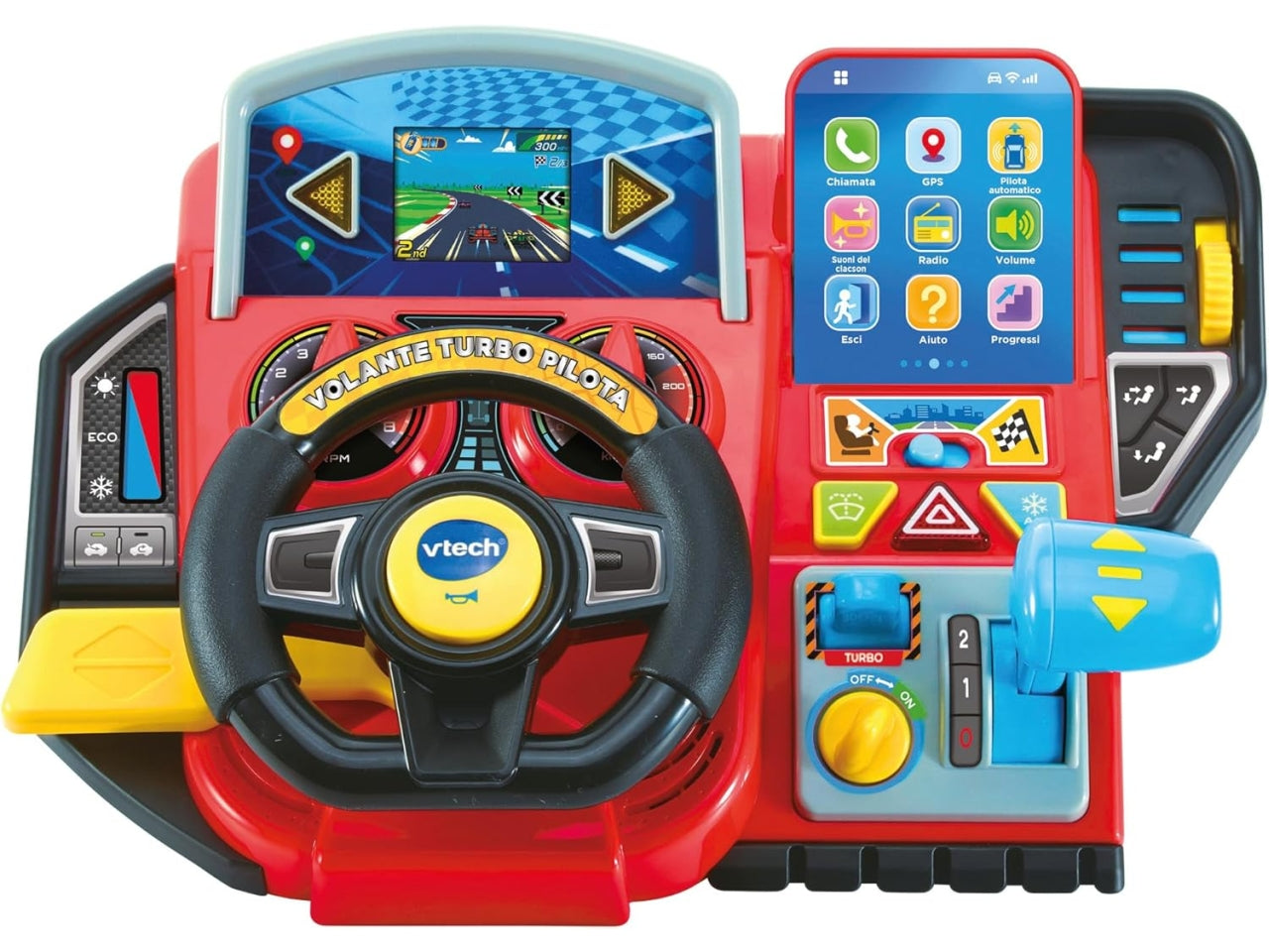 Volante turbo pilota