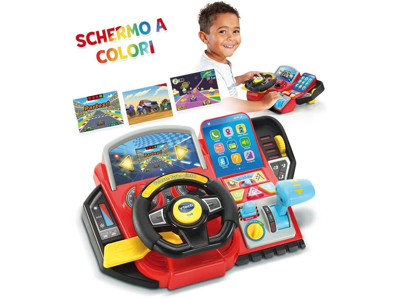 Volante turbo pilota