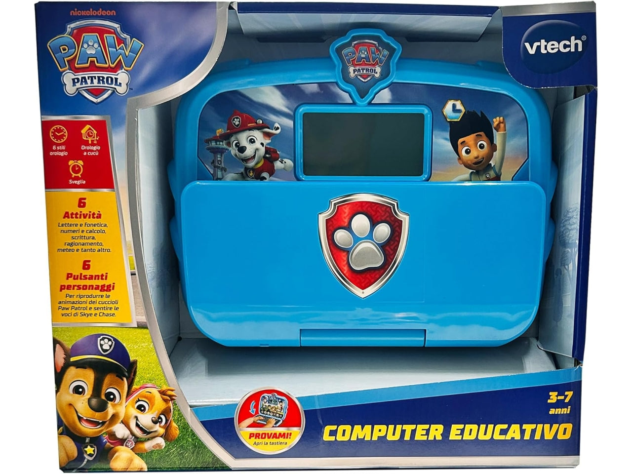 Paw patrol computer educativo