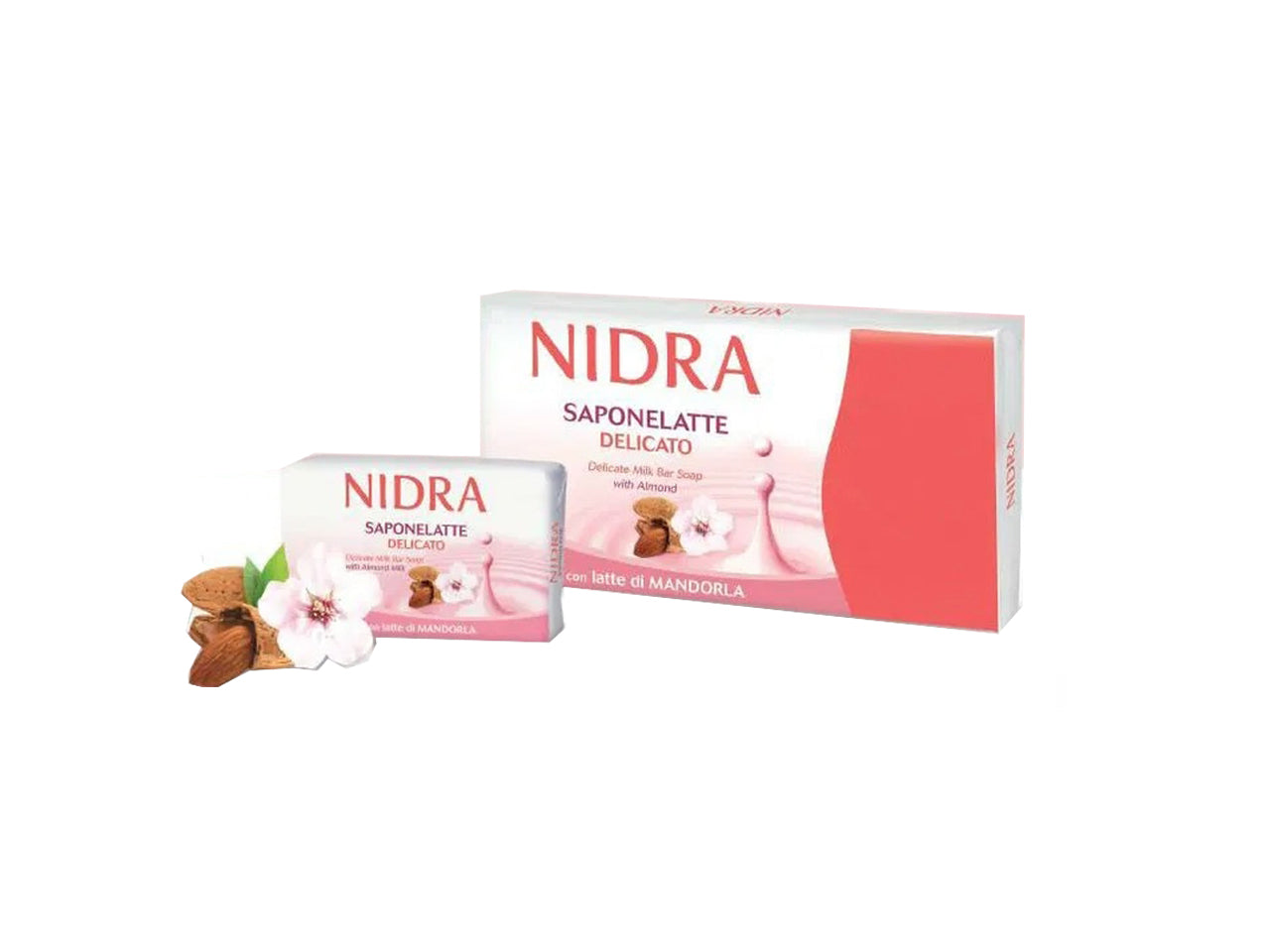 Nidra saponetta 90gr fraganza mandorla $