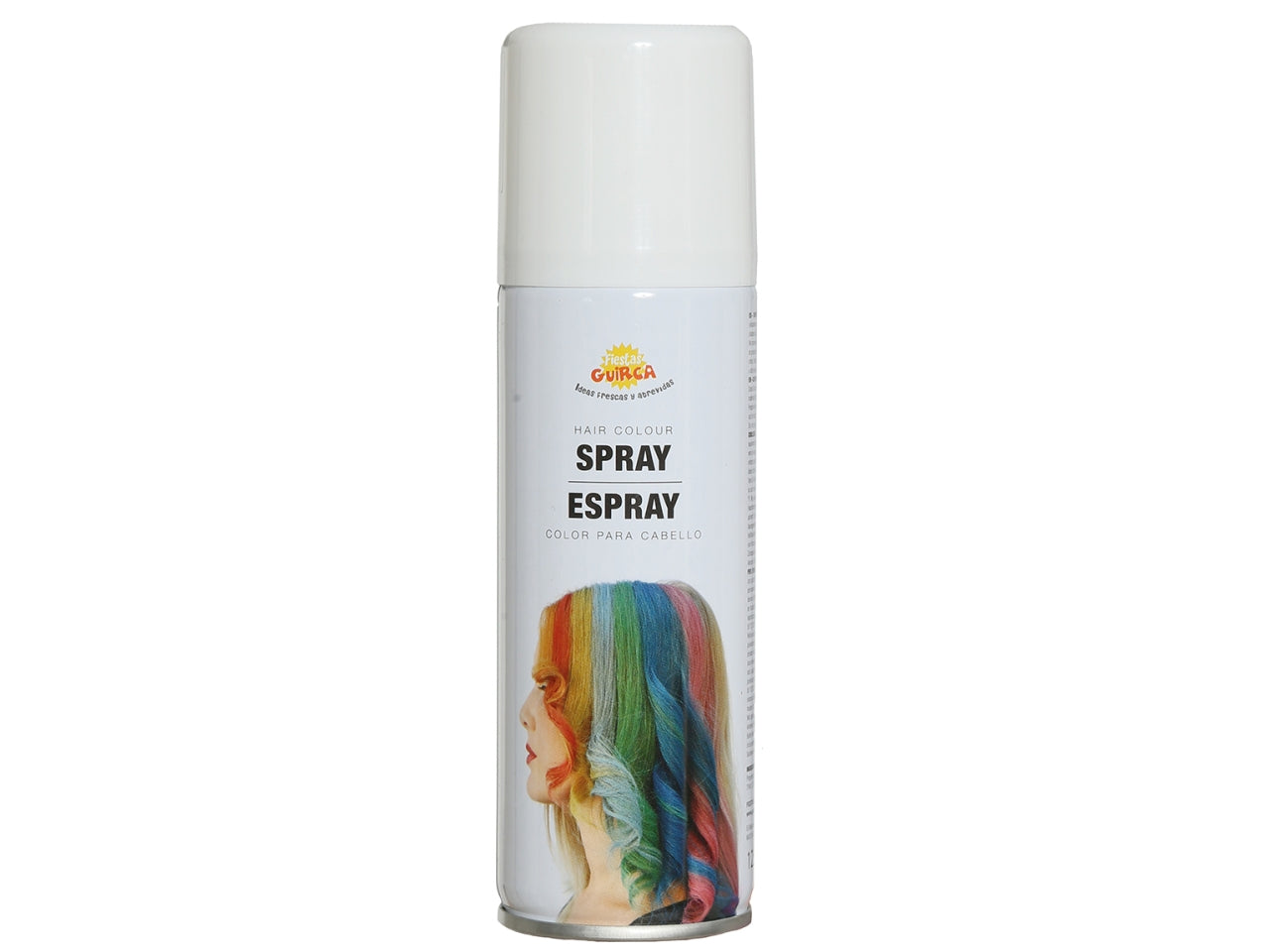 Colore per capelli spray bianco 125ml