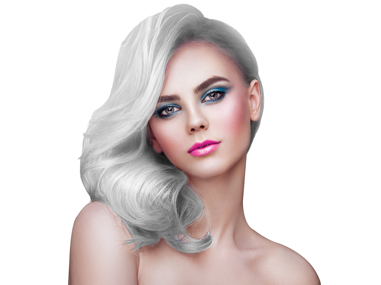 Colore per capelli spray bianco 125ml