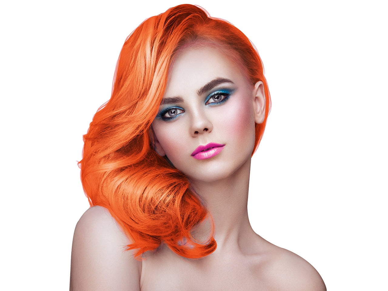 Colore per capelli spray arancio 125ml