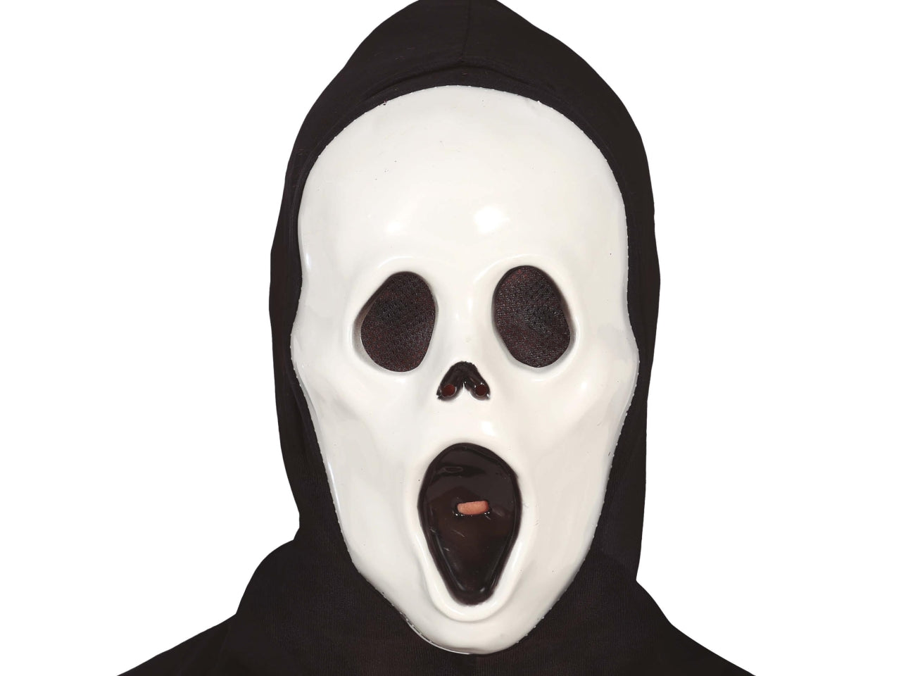 Maschera assassino con cappuccio